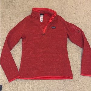 patagonia quarter zip up jacket :)